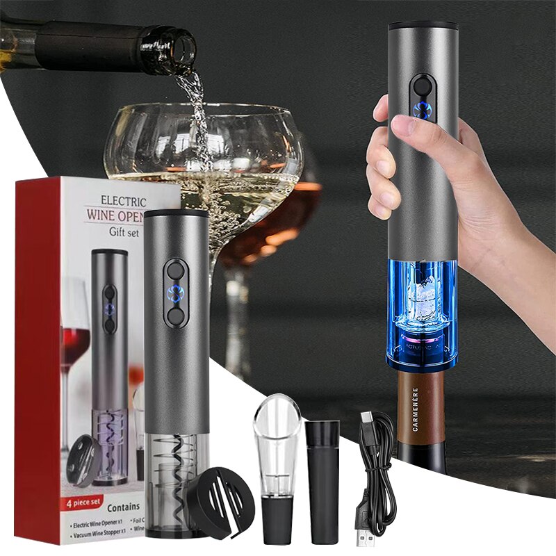 TIRE BOUCHON ELECTRIQUE | rechargeable | WineParty™